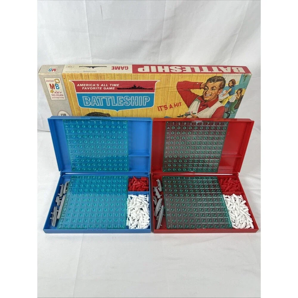 Milton Bradley board pieces 1967